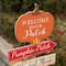 Glitzhome® 42.5" Fall Wooden Pumpkin Patch Porch Sign
